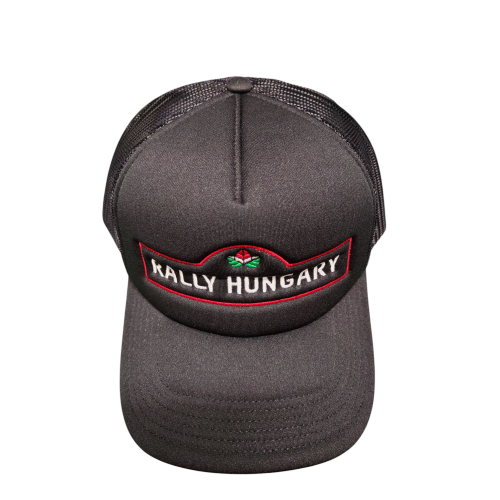 RALLY HUNGARY 2025 TRUCKER sapka, fekete RALLY HUNGARY 2025 TRUCKER sapka, fekete
